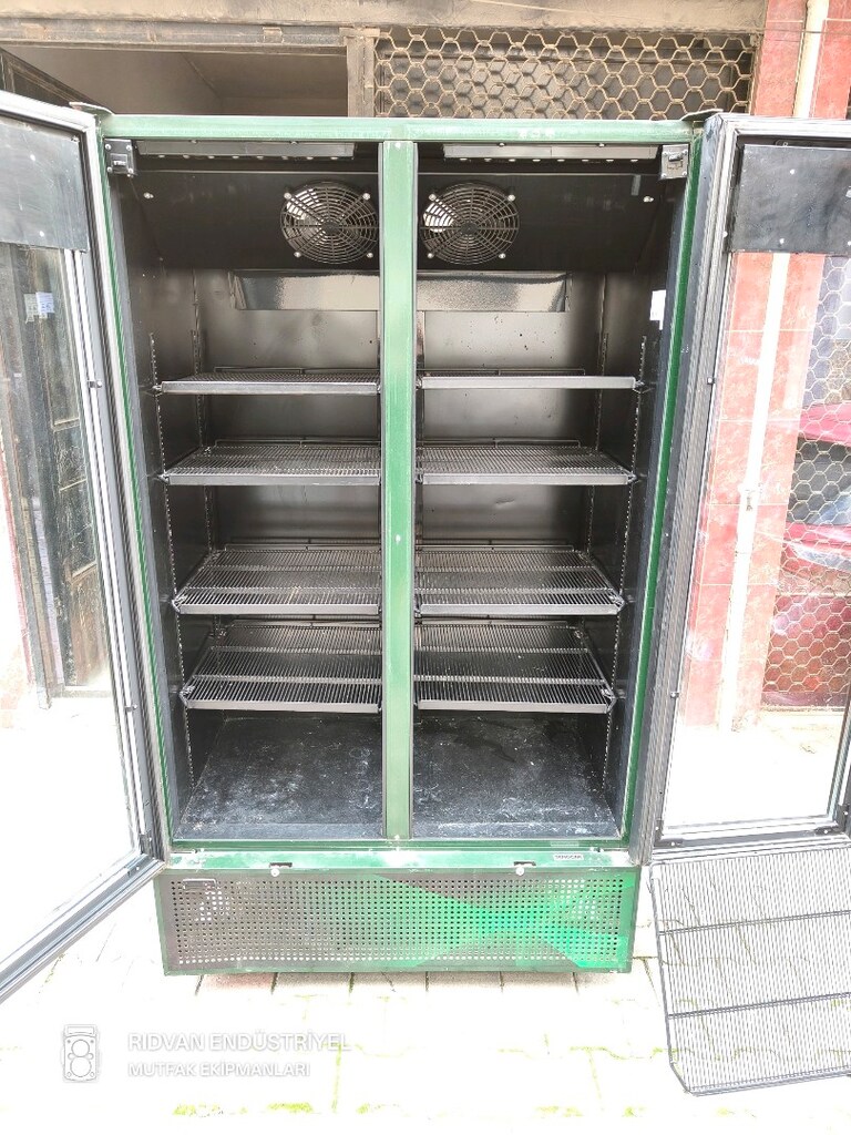 meşrubat dolabı içecek dolabı çift kapaklı kola su ayran dolabı - 15