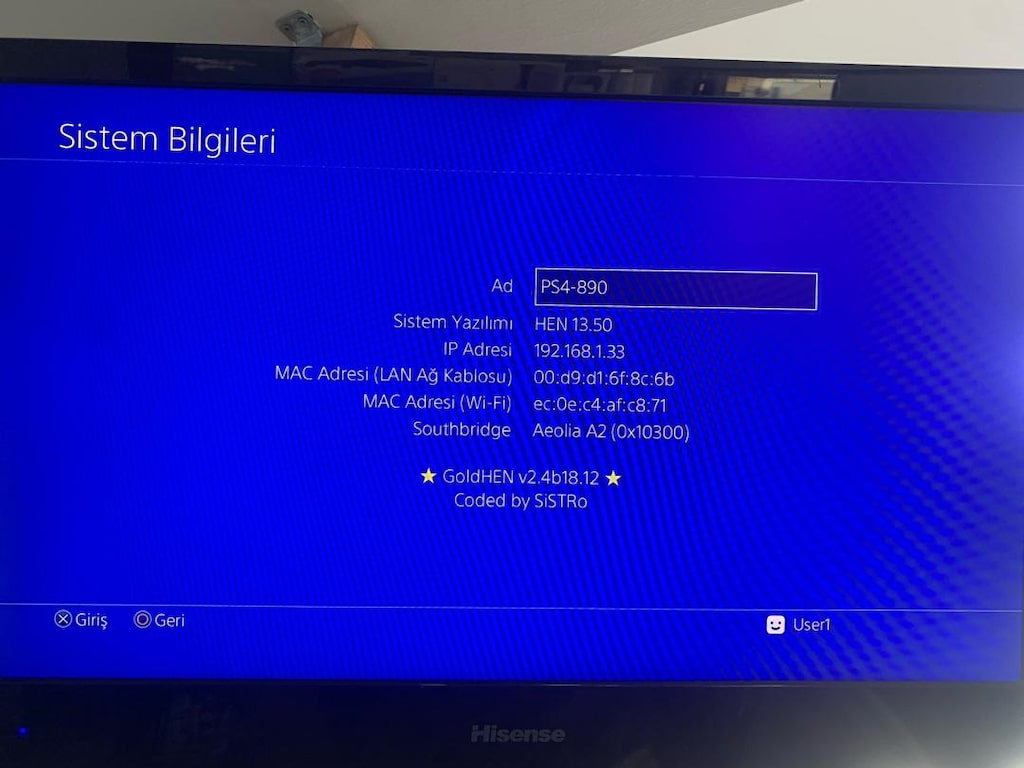 Kırılmış Modlu ps4 cuh-1116a 500 gb sadece kasa sürüm 13.50 fc27 - 3