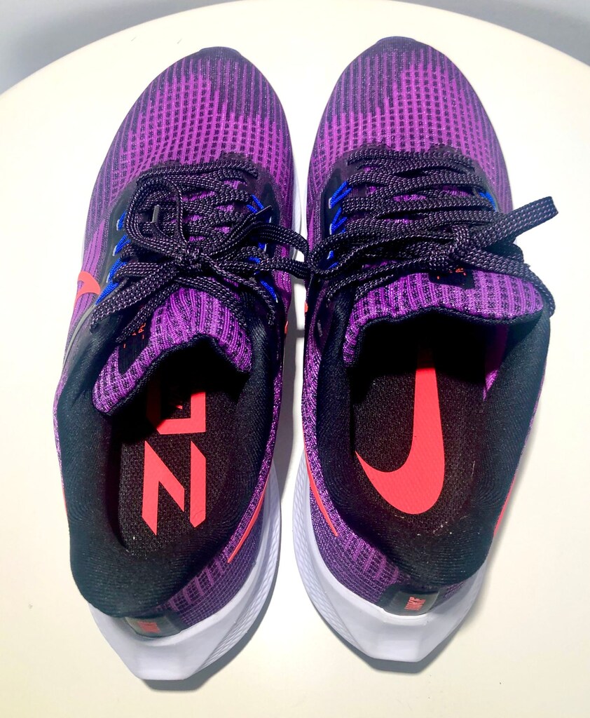 Nike Air Zoom Kadın Koşu Ayakkabısı – Mor / Turuncu – US 9.5 / EU 41 - 5