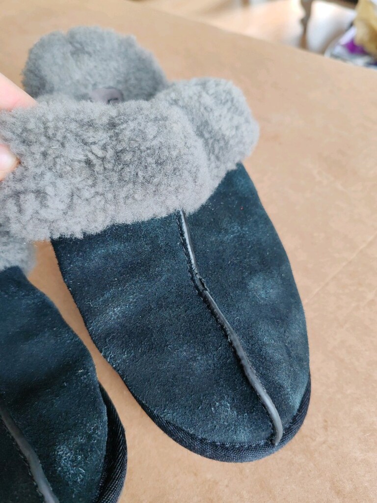 ORJİNAL UGG SCUFFETTE PELUŞ PANDUF TÜYLÜ EV TERLİĞİ KÜRKLÜ TERLİK VİP - 9