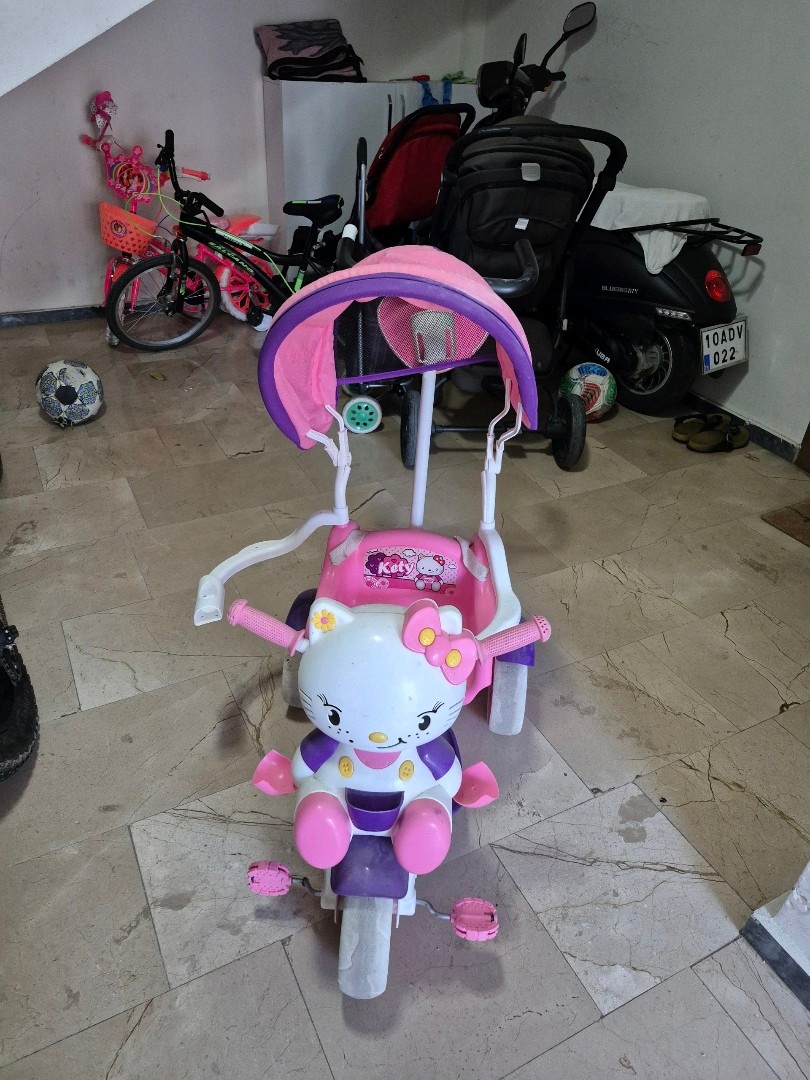 3 tekerlekli hello kitty bisiklet - 2