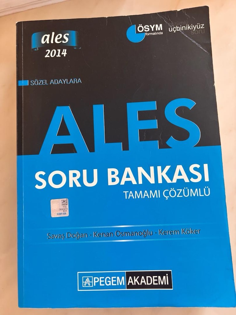 ALES sınavı Soru Bankası ve Konu anlatımı - 7