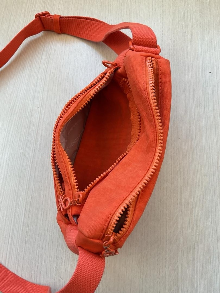 Benetton Turuncu Çanta - 5