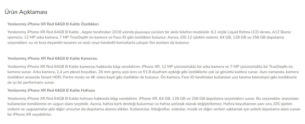 İphone XR Apple Beyaz, Kutulu indirimli en iyi kalite indirimli - 8