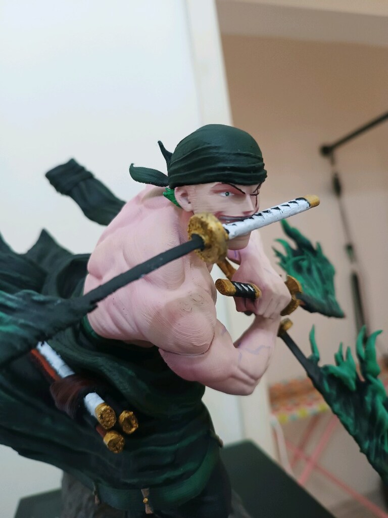 anime one piece roronoa Zoro figur - 2