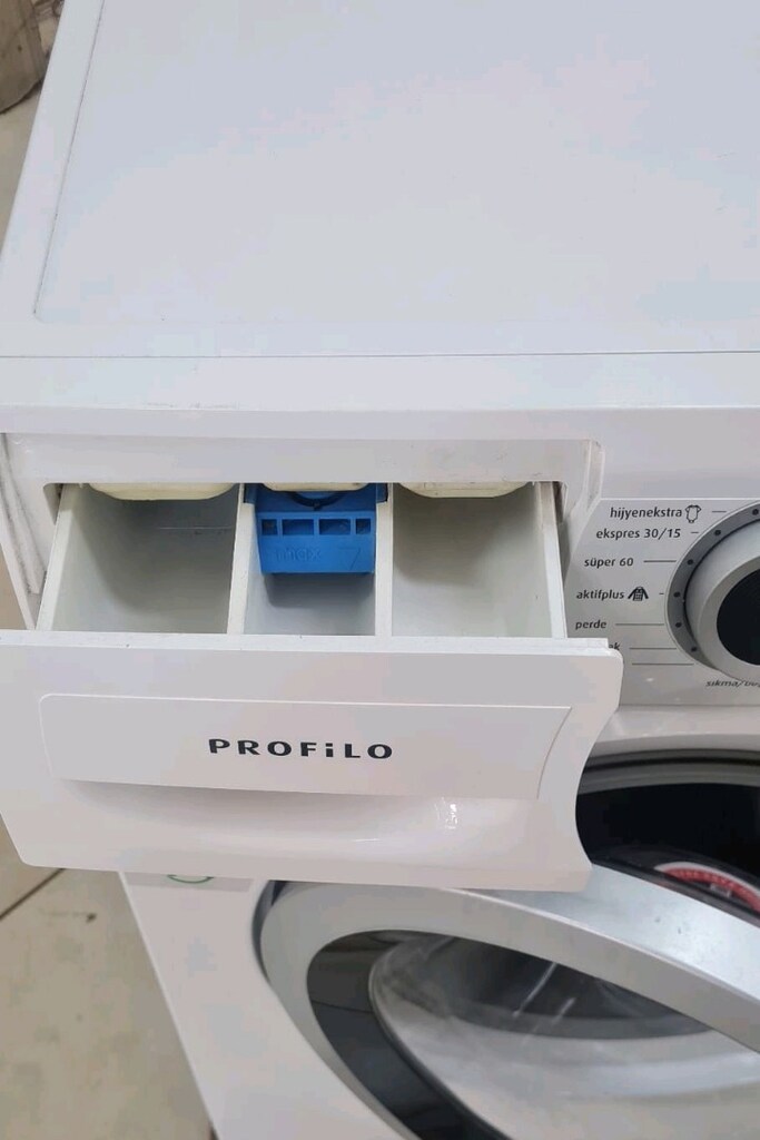GARANTİLİ @PROFİLO İNVERTOR MOTOR 9 KG AZ KULLANILMIŞ ÇAMAŞIR - 5