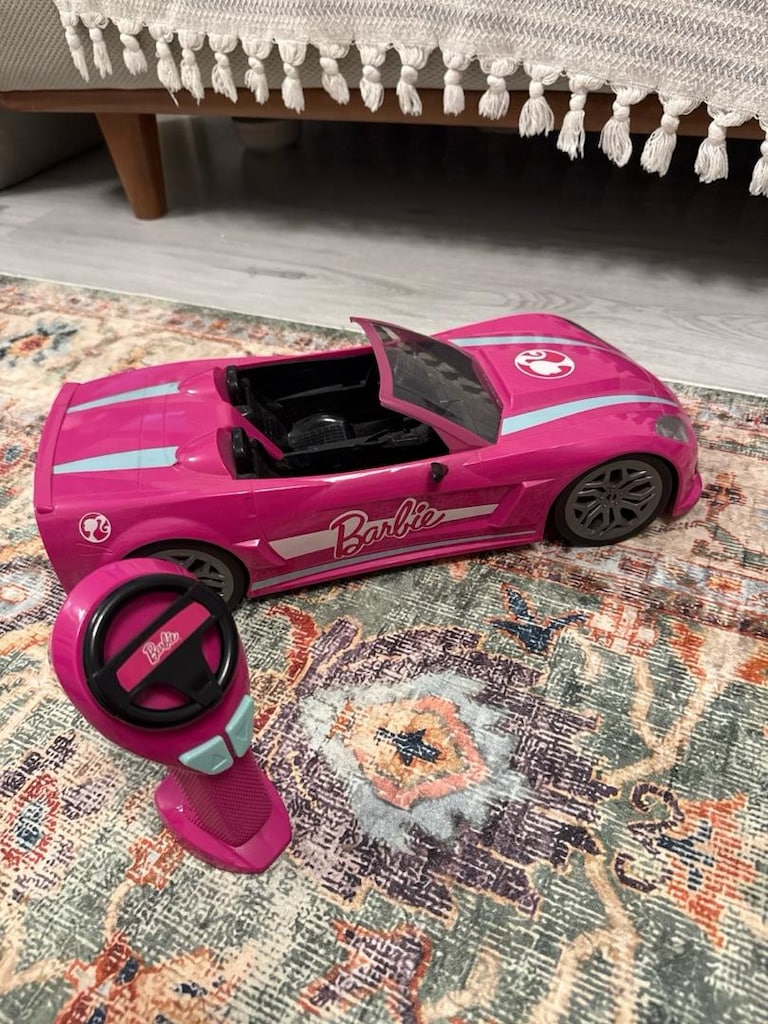 Uzaktan Kumandalı Oyuncak Barbie Arabası - 2