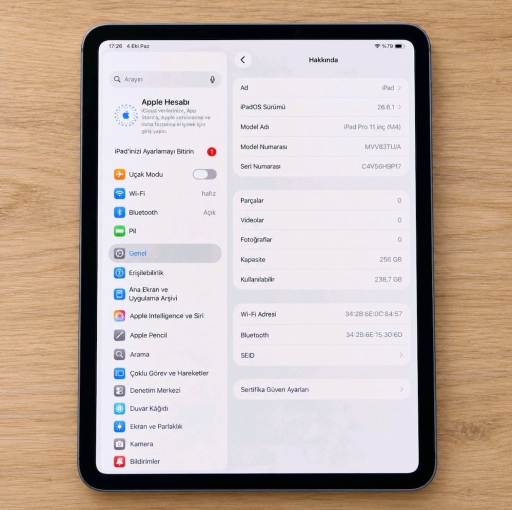 iPad Pro 11” M4 256 GB | 21 Ay TR Garantili | 4 Ay Kaskolu | Hatasız - 7