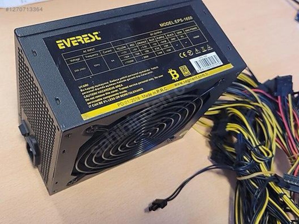 Everest 1650W 80 Plus Psu EPS-1650 - 3
