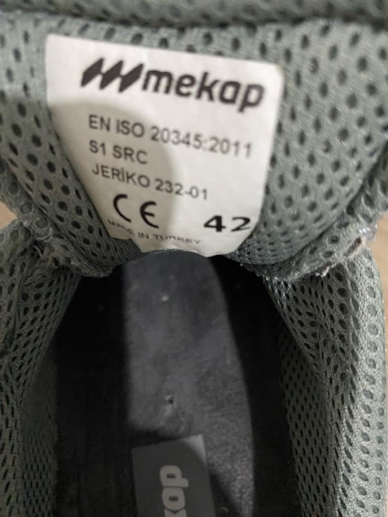 MEKAP SPOR AYAKKABI ÇELİK KORUMALI - 4