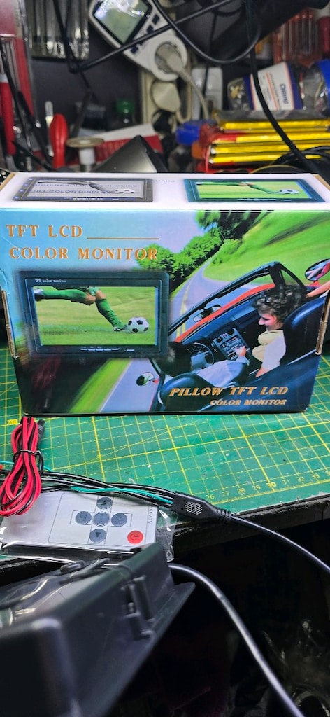 7 inç lcd araç monitörü - 2