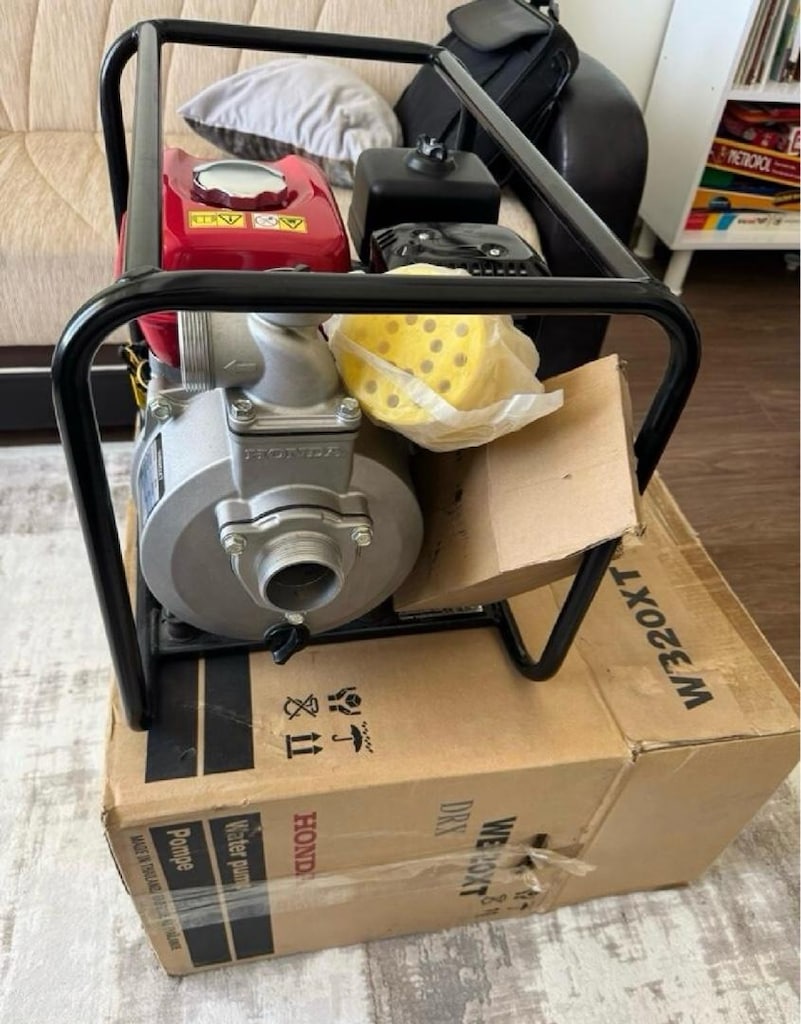 Honda WB20 XT Motopomp 2'' Parmak Benzinli Su Motoru 4.0 HP - 7