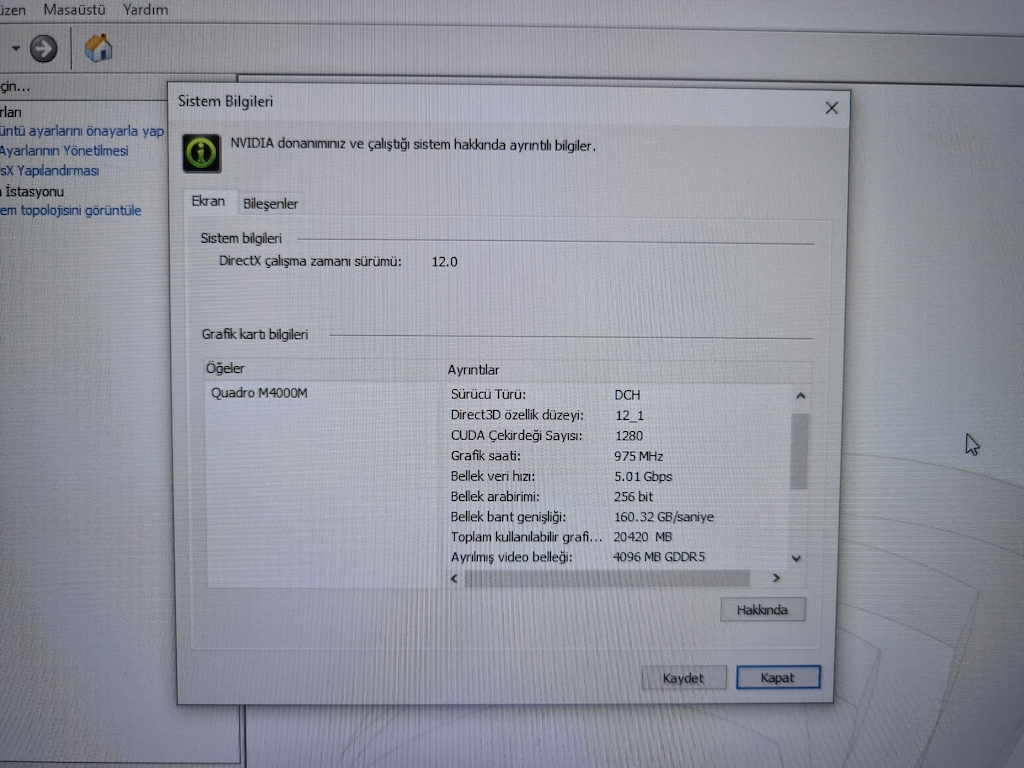 DELL İ7 6820HQ + 17.3 İNÇ FULL HD+ 32 GB RAM+QUADRO 4 GB 256 BİT - 7