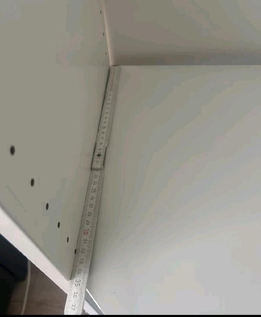 ikea pax köşe dolap boy 2.36 dır resimlerde ölçüleri mevcut - 2