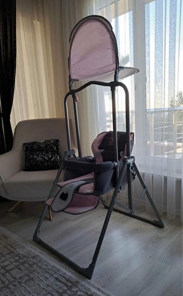 bebek çocuk salıncak yatak - 2