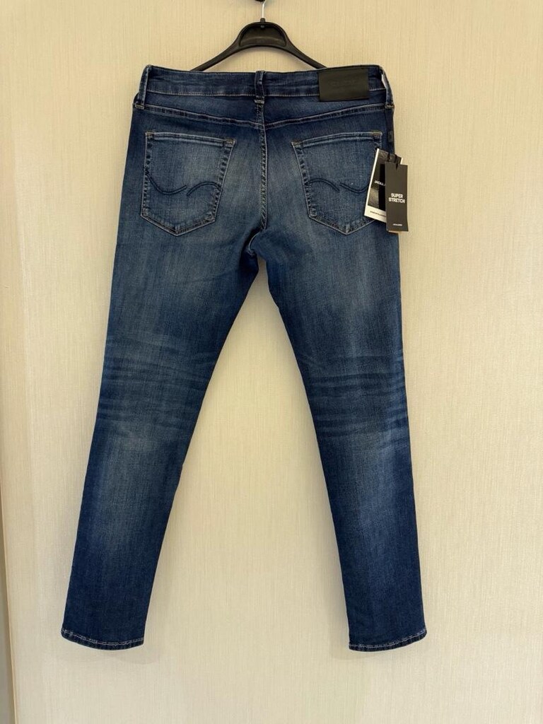 jack & Jones mavi jean pantolon sıfır - 2