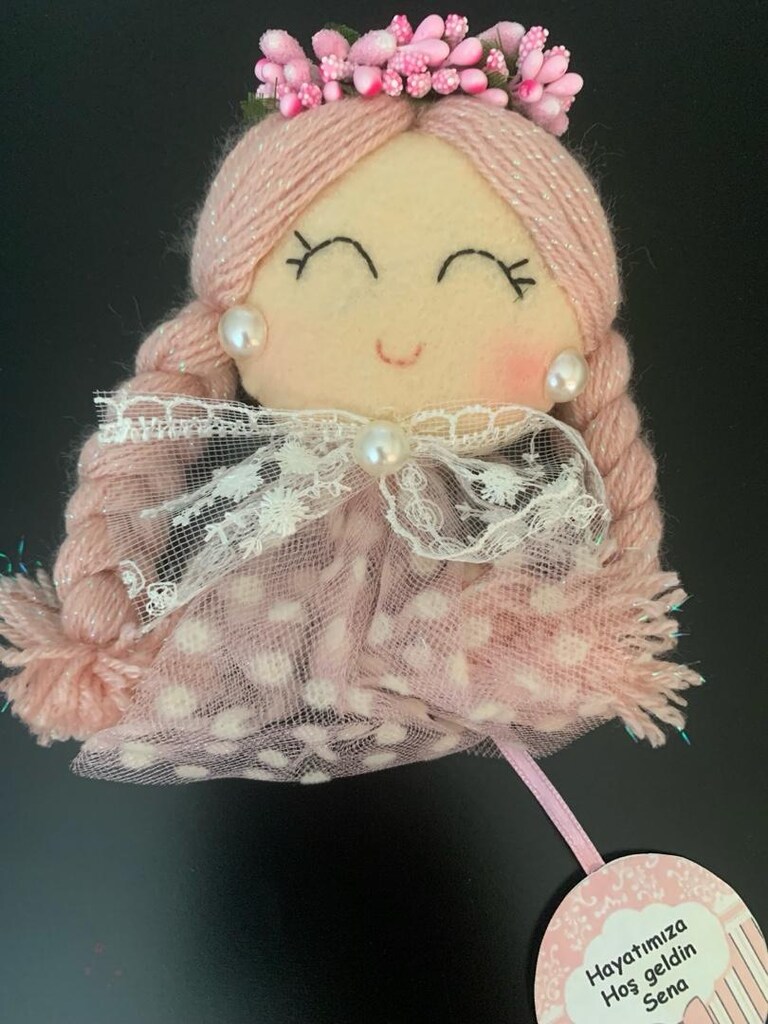30 adet kutusunda Hediyelik kız bebek magnet - 3