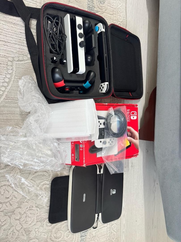 Nintendo Switch oled Çiğli ve ekstralı - 3