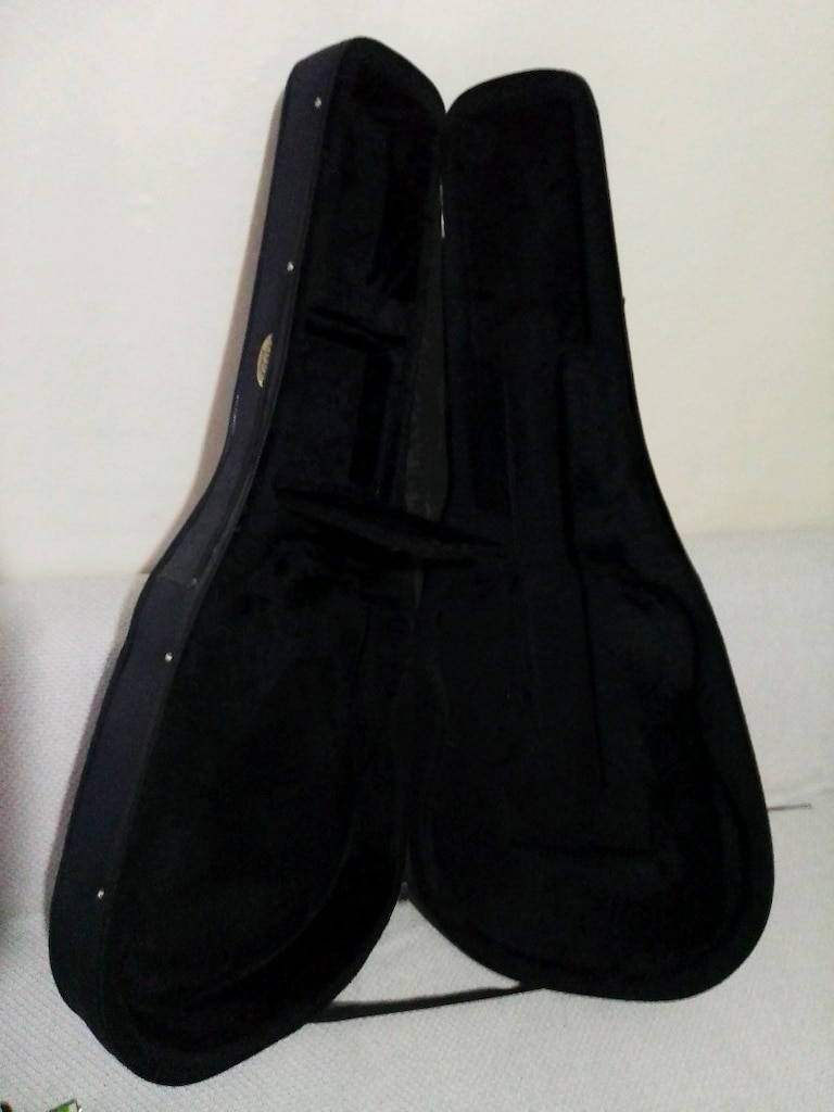Gitar kutusu klasik ve akustik gitar için hafif hard case - 7
