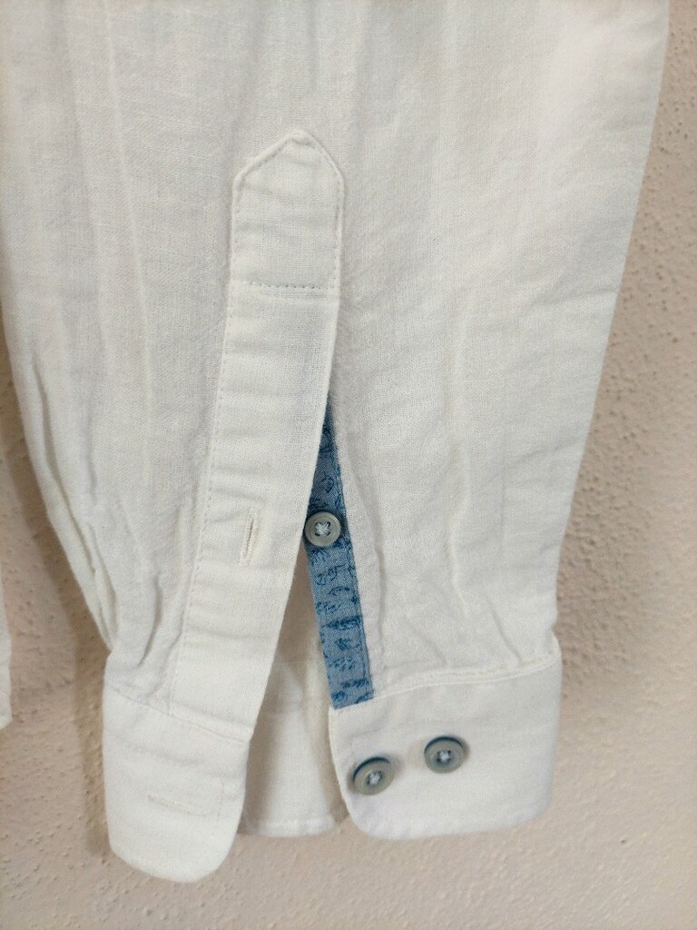 KOTON erkek keten model yazlık gömlek - 3