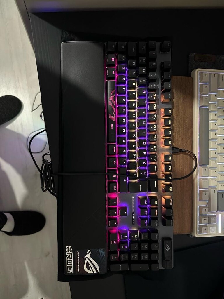 ASUS ROG Strix Scope II ROG Nx Snow Switch RGB Kablolu Mekanik Klavye - 7