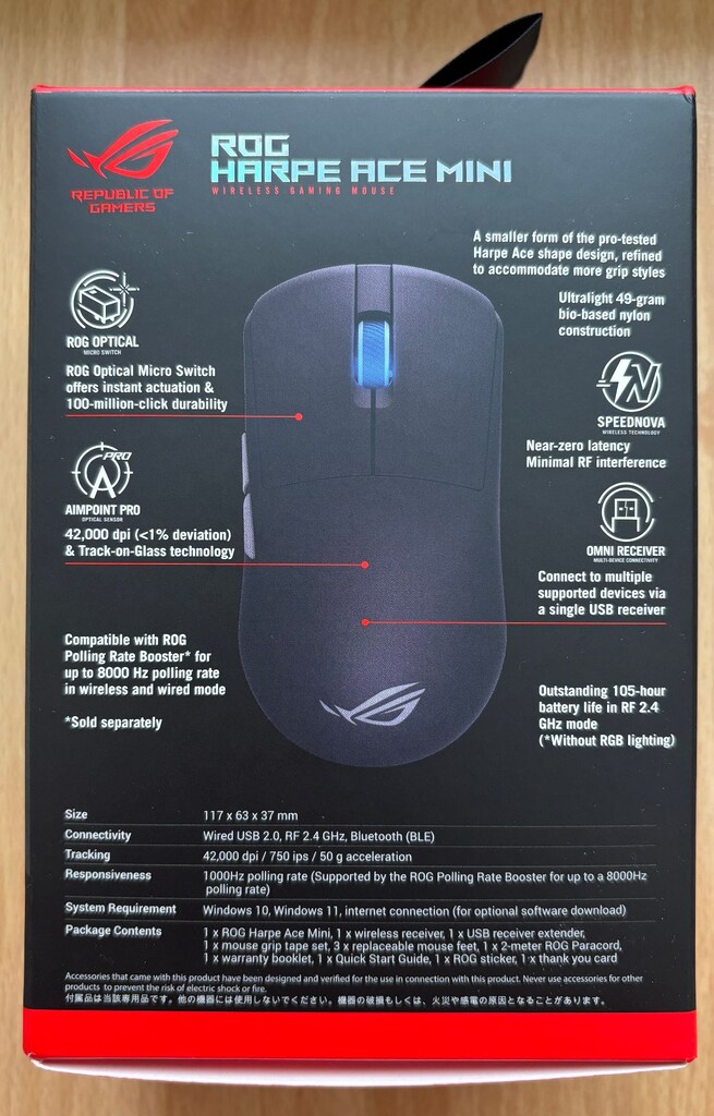 ASUS ROG Harpe Ace Mini mouse, Monsgeek M1W V3 mekanik klavye - 2