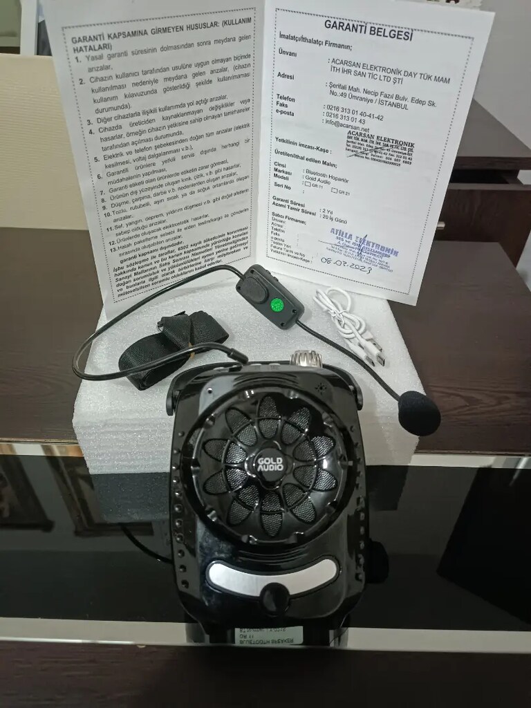 Bluetooth hoparlör