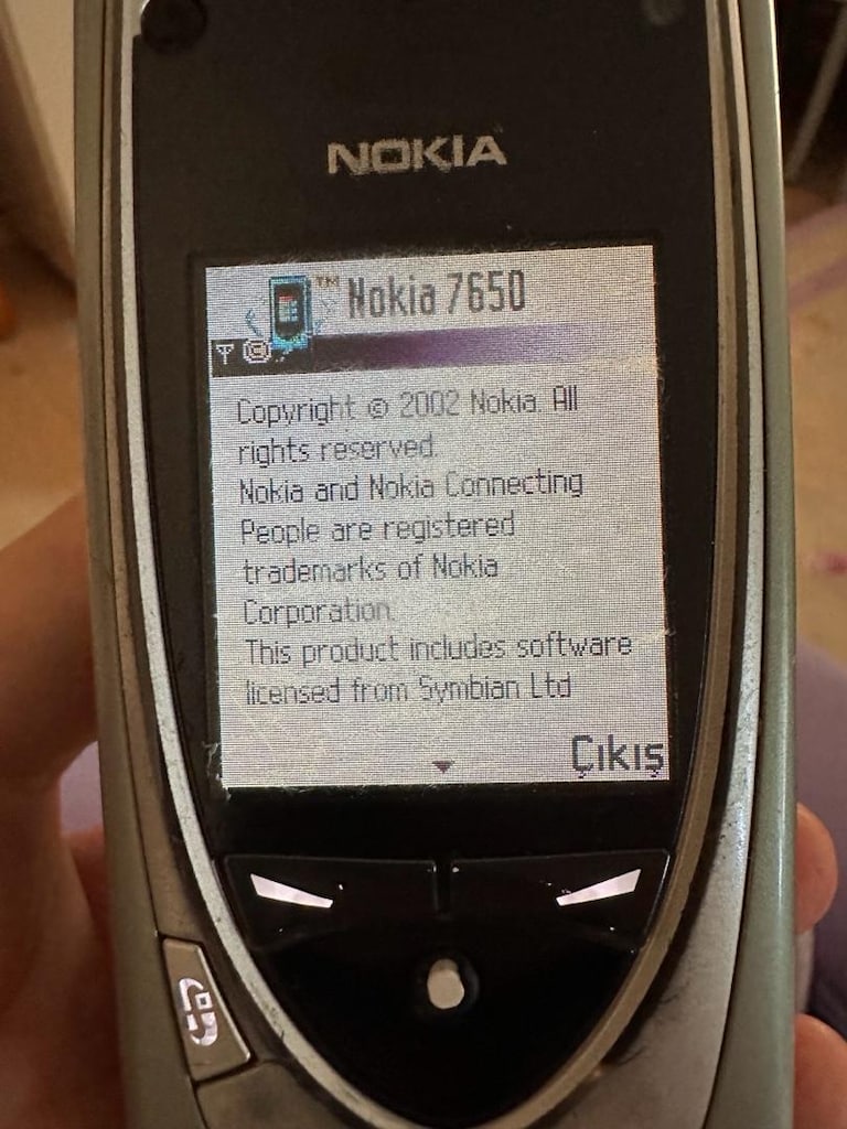 Nokia 7650 - 2