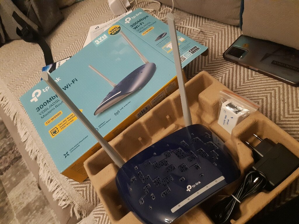 tp link td-w9960 300 Mbps wifi vdsl/adsl modem router - Sıfırından ...