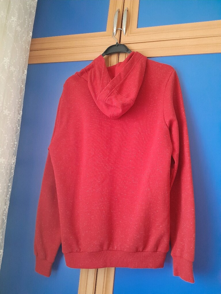 hiç kullanılmamış yeni erkek kapşonlu sweatshirt - 4