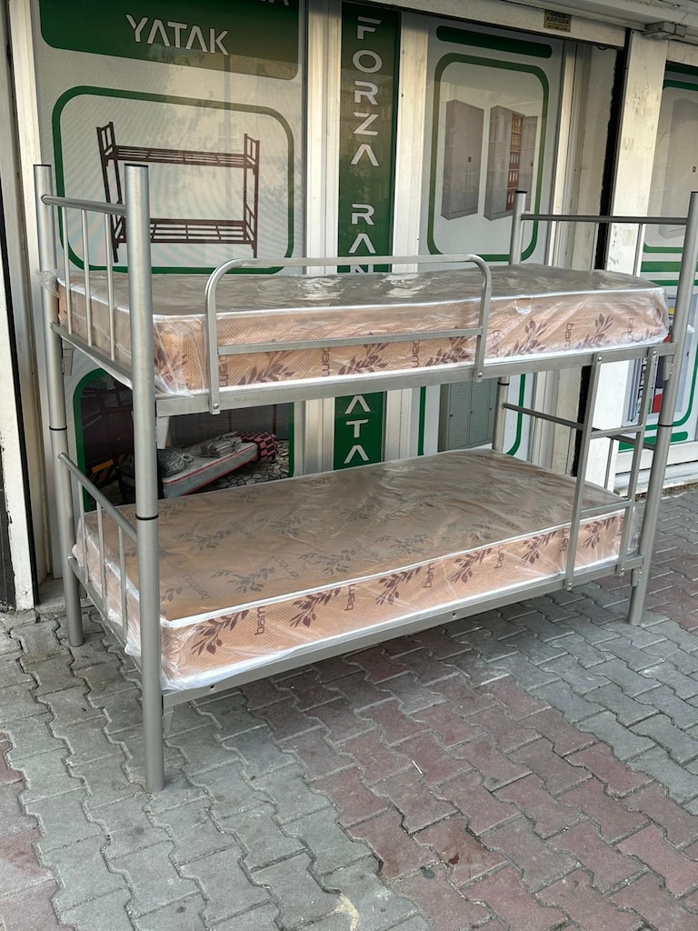 METAL LÜKS 2 YATAKLI RANZA