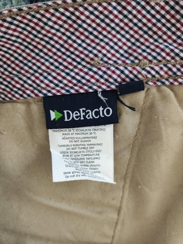 DEFACTO Erkek Haki Renk Kapri Şort - 3