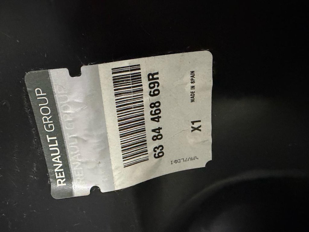 Renault captur sağ ön çamurluk davlumbazı ön sıfır orjinal 638446869R - 3