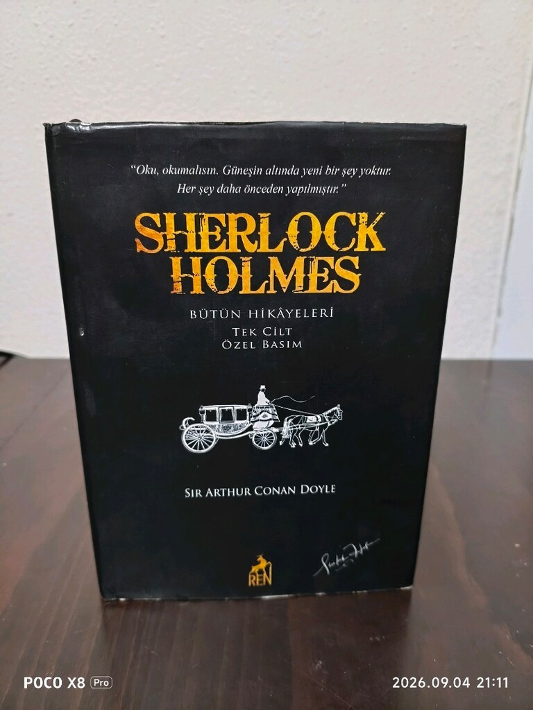 Sherlock Holmes Bütün hikayeler Tek cilt Özel Basım - 2