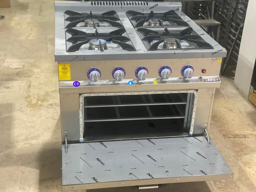 100*100 kuzine fırınlı lokanta ocağı ocak sıfır ce belgeli - 2