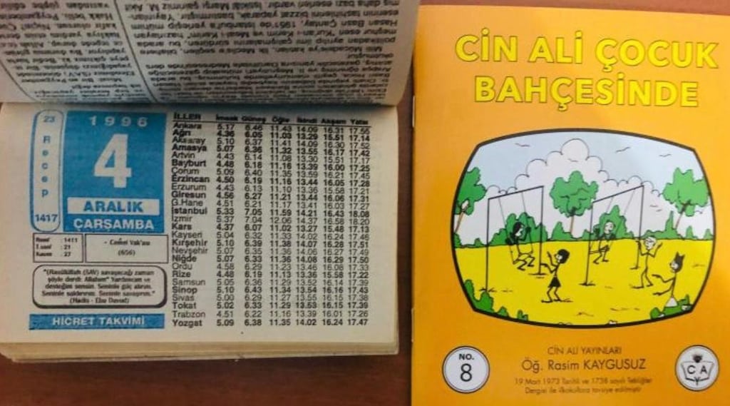 Eski Yıllara Ait Orijinal Hediyelik Takvim Yaprağı - 4