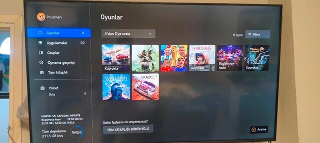 XBOX ONE S 500 gb. 4K..BLURAY. TEK KOL..+ OYUNLAR. SORUNSUZ TEMİZ.
