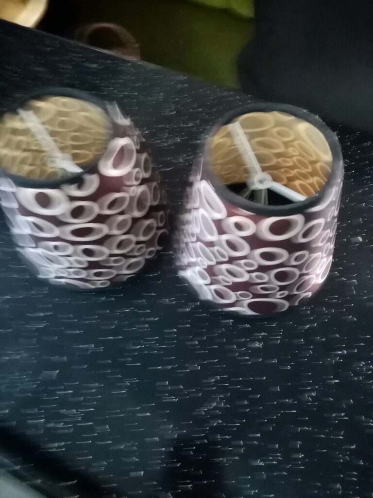 2adet kağıt abajur şapkası - 3