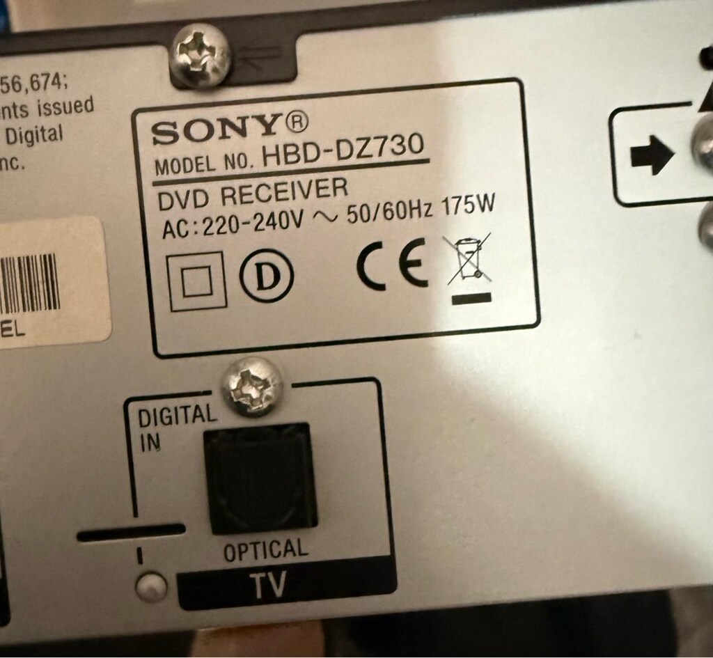 SONY 5.1 ses sistemi Orjinal DZ730 - 5