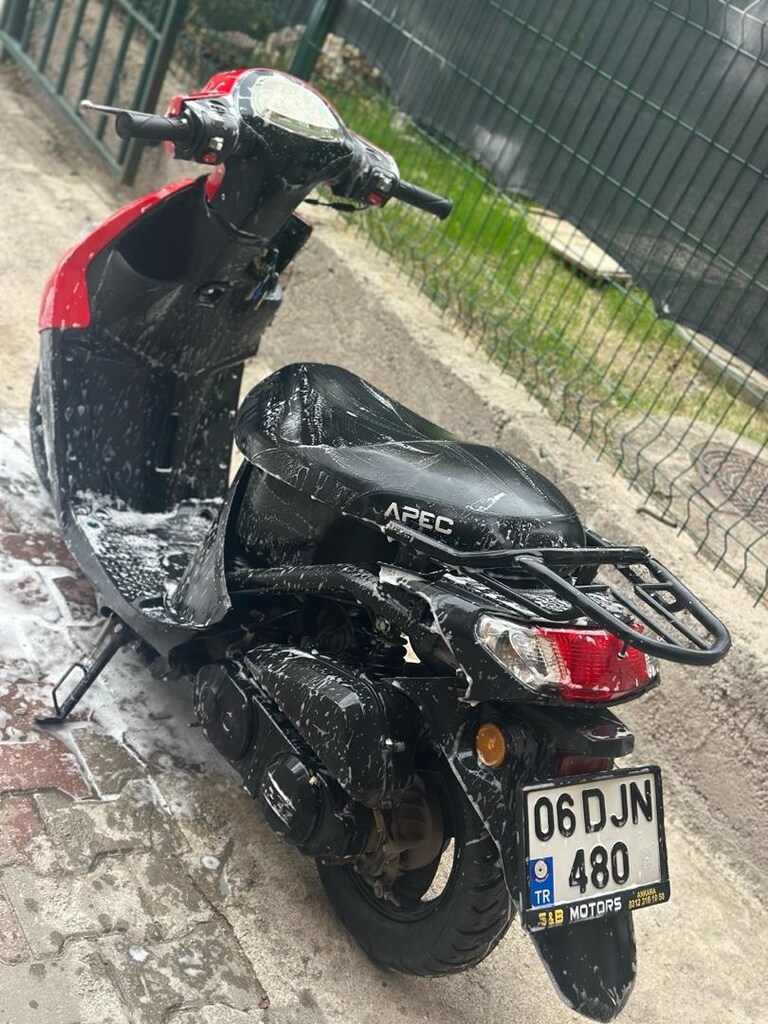 2022 APEC PS3 50cc 100cc ÇEVRİLİ ÖN ARKA DİP BASIK 3 RENK XENON ABA - 12