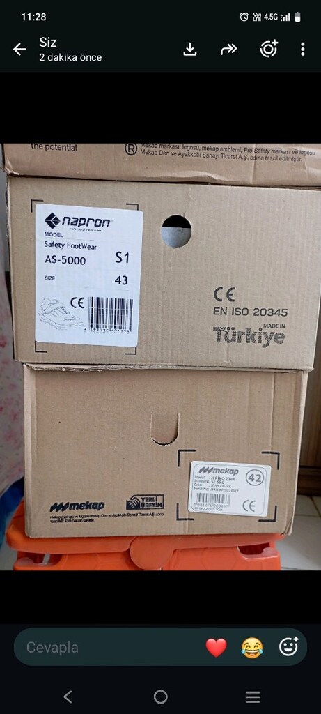 iş ayakkabısı tane - 3