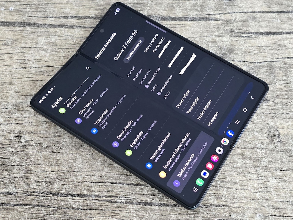 Samsung Z Fold 3 / Faturalı TR / 12 -256 GB / Ful Orjinal - 4
