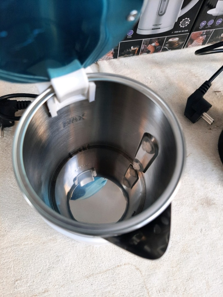 SU ISITICI KETTLE 1lt.KAPASİTELİ 1200 WATT KÜÇÜK BOY SIFIR KUTUSUNDA - 5