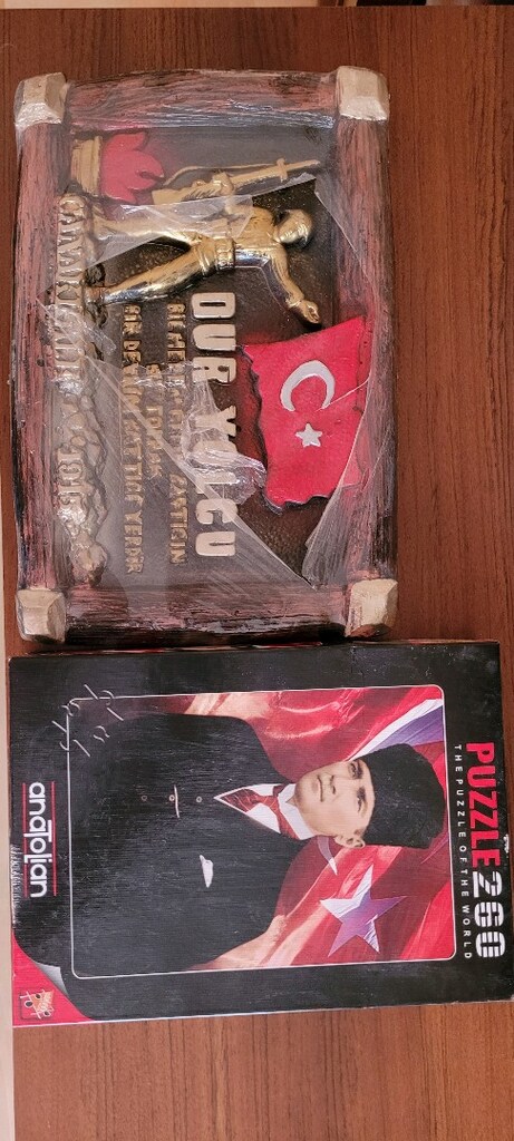 ATATÜRK PUZZLE ve ÇANAKKALE ANISI PLAKET - 2