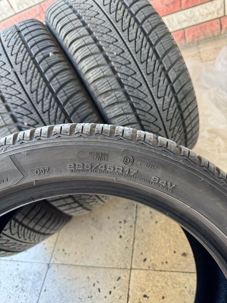 225/45/17 GOODYEAR MARKA 4 ADET KIŞLIK HATASIZ 2020 - 5