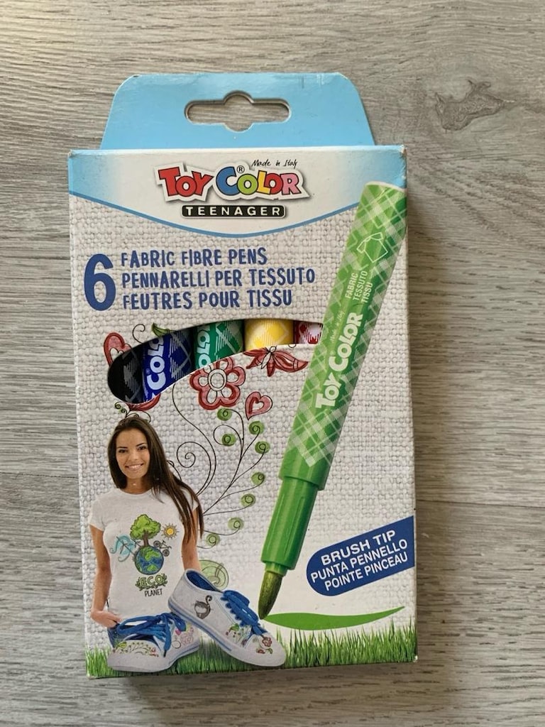 Alpino Crea+ Pintura 3D Kabaran Boya 12 Renk///TOYCOLOR Kumaş Boya 6lı - 3