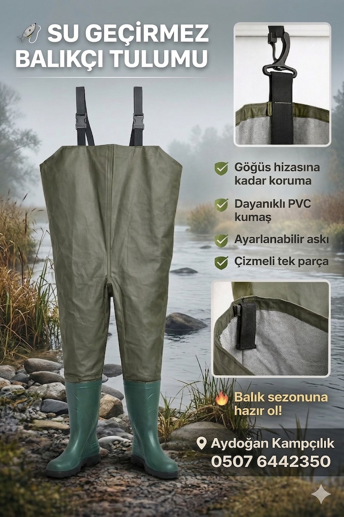 Her Balıkçının İhtiyacı Balıkçı Tulumu - letgo'dan Sıfırından Uygun ...