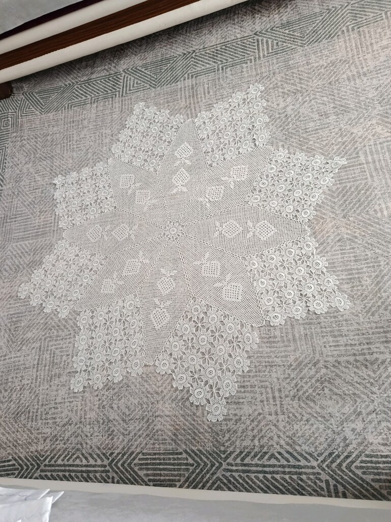 dantel fiskos veya masa örtüsü - 2