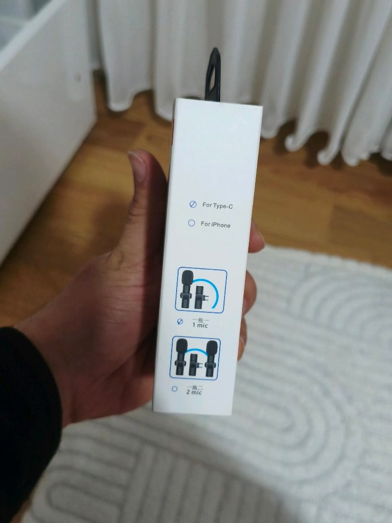 harici telefon kamera uyumlu mikrofon - 3