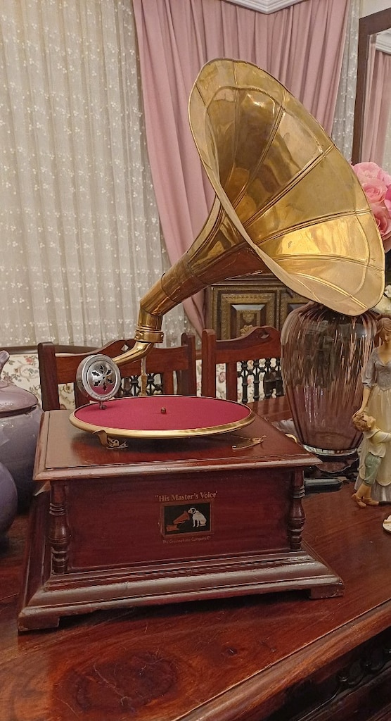 GRAMAFON ÇALIŞIR DURUMDA ( 2 plak ve ignelerı ) - 5